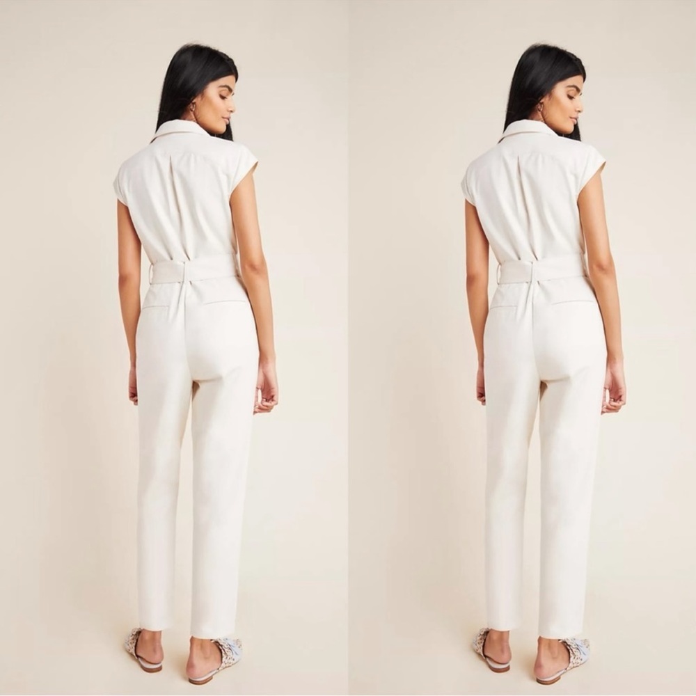 Anthropologie Eliza Utility Jumpsuit - Picture 4 of 9